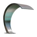 SteelArtCraft Arch Cobra Fountain Waterfall – 2FT Height | Stainless Steel | Pool & Fountain Water Blade