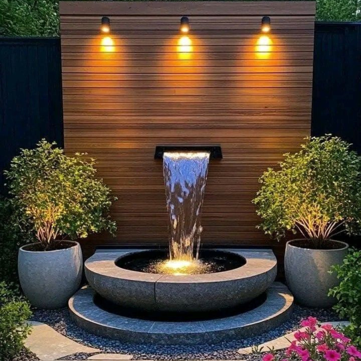 STEELARTCRAFT 12 Inch Short neck Cascade Blade Fountain Nozzle | Stainless Steel Waterfall Fountain Nozzle for Decorative Water Features, Pools & Landscaping - STEEL ART CRAFT
