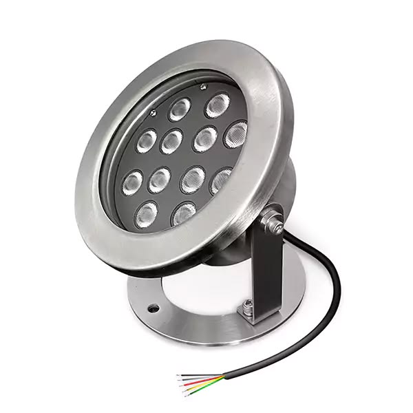 SteelArtCraft 18W Underwater Fountain Light – RGB, White & Warm White | LED Fountain Light - STEEL ART CRAFT