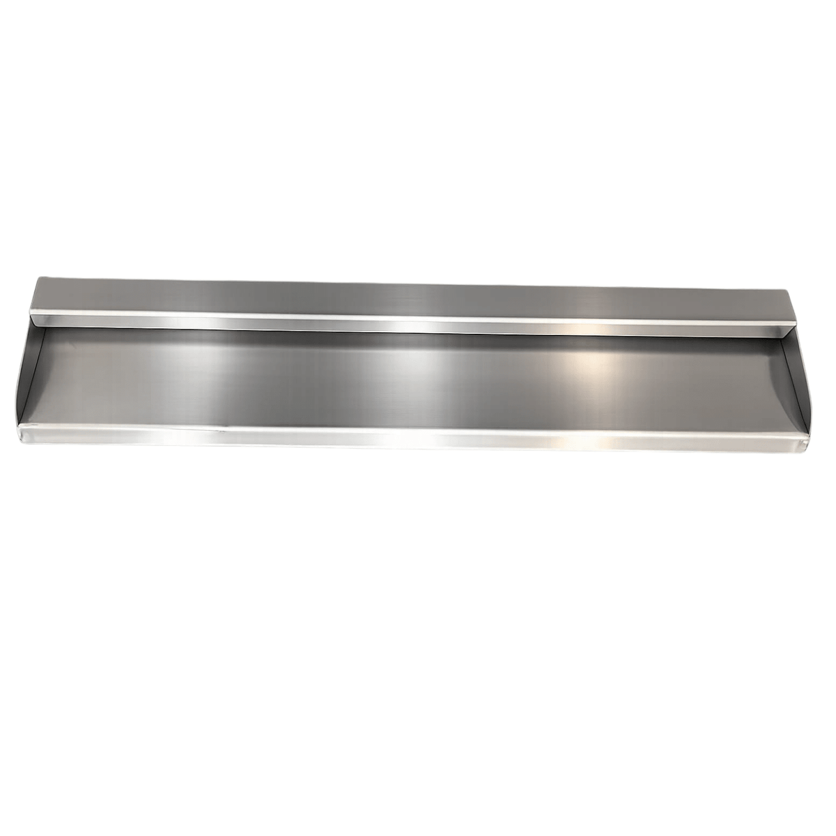 SteelArtCraft 30 Inch Short neck Stainless Steel Cascade Blade | SS304 Waterfall Spillway | 75cm Length | 2 × 20mm Inlets | Double Body - STEEL ART CRAFT