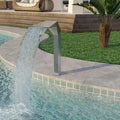 SteelArtCraft Crown Cobra Fountain Nozzle – 2FT Height × 1FT Mouth | Stainless Steel Pool Fountain Nozzle - STEEL ART CRAFT