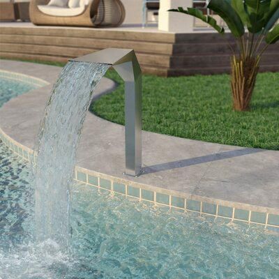 SteelArtCraft Crown Cobra Fountain Nozzle – 2FT Height × 1FT Mouth | Stainless Steel Pool Fountain Nozzle - STEEL ART CRAFT