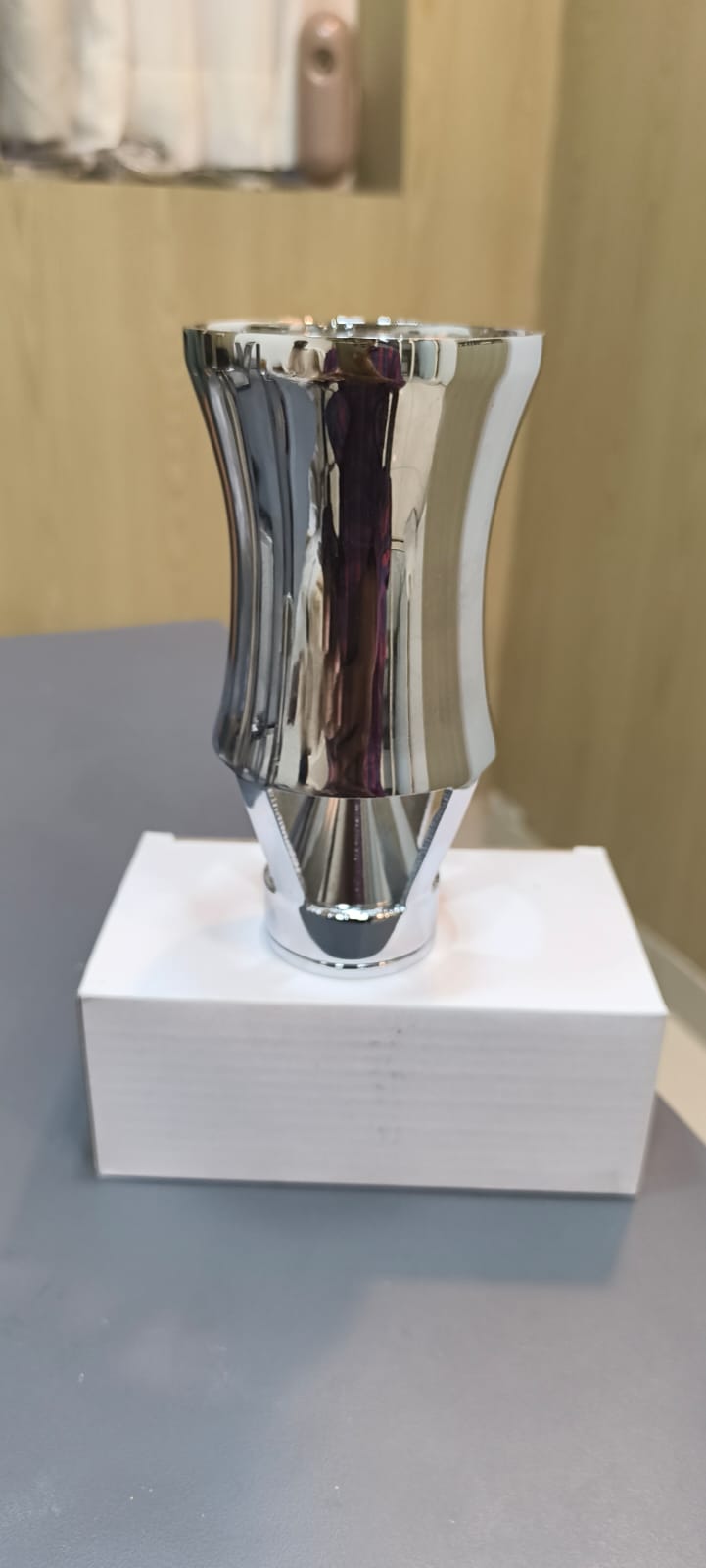 SteelArtCraft Cup Fountain Nozzle – 0.75" & 1" Inlet | Stainless Steel Water Fountain Nozzle - STEEL ART CRAFT