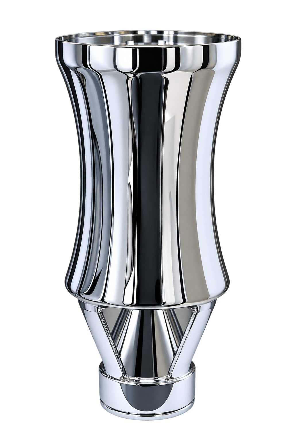SteelArtCraft Cup Fountain Nozzle – 0.75" & 1" Inlet | Stainless Steel Water Fountain Nozzle - STEEL ART CRAFT