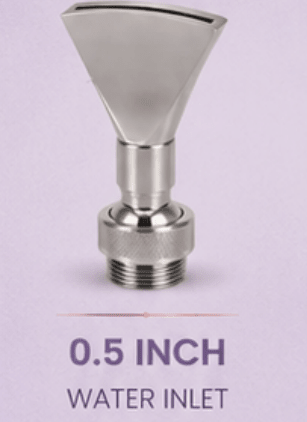 SteelArtCraft Fan Jet Fountain Nozzle – 0.5", 0.75" & 1" Inlet | Stainless Steel Water Fountain Nozzle - STEEL ART CRAFT