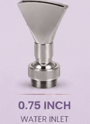 SteelArtCraft Fan Jet Fountain Nozzle – 0.5", 0.75" & 1" Inlet | Stainless Steel Water Fountain Nozzle - STEEL ART CRAFT