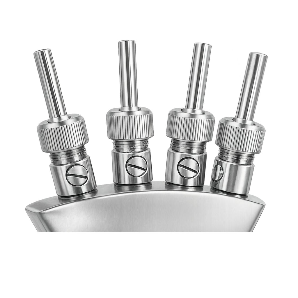 SteelArtCraft Finger Jet Fountain Nozzle – 0.5"/0.75"/1" Inlet | Stainless Steel Water Fountain Nozzle - STEEL ART CRAFT