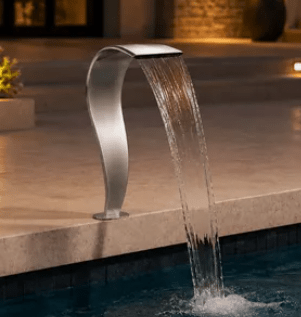 SteelArtCraft Swan Cobra Fountain Nozzle – 2FT Height × 1FT Mouth | Stainless Steel Pool Fountain Nozzle - STEEL ART CRAFT