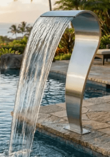 SteelArtCraft Swan Cobra Fountain Nozzle – 2FT Height × 1FT Mouth | Stainless Steel Pool Fountain Nozzle - STEEL ART CRAFT