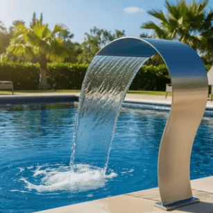 SteelArtCraft Swan Cobra Fountain Nozzle – 2FT Height × 1FT Mouth | Stainless Steel Pool Fountain Nozzle - STEEL ART CRAFT